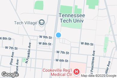 Map image of the property - 310 W 9th St