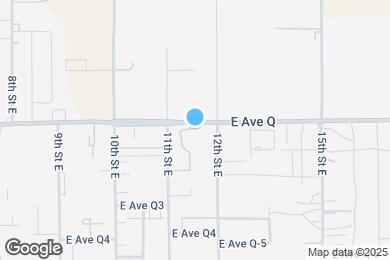 Map image of the property - 1134 E Ave Q