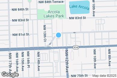 Map image of the property - 7981 NW 12th Plz