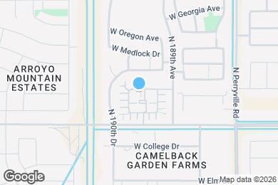Map image of the property - 18977 W Reade Ave