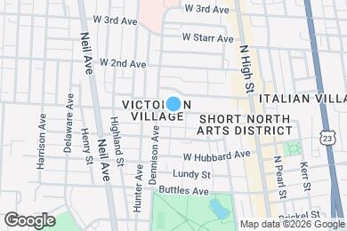 Map image of the property - 139 W 1st Ave