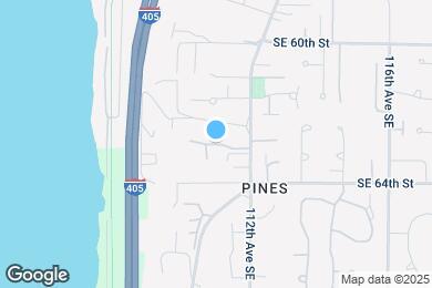 Map image of the property - 11118 SE 62nd Pl