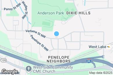 Map image of the property - 2045 Verbena St NW
