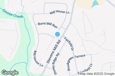 Map image of the property - 8102 Hunley Ridge Rd