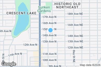 Map image of the property - 201 14th Ave N