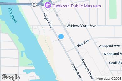Map image of the property - 1140 High Ave