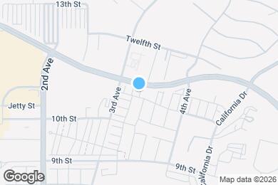 Map image of the property - 5009 Telegraph Blvd