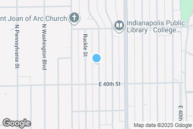 Map image of the property - 4054 North Park Avenue