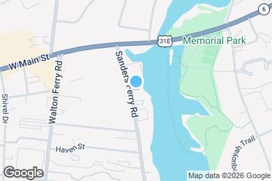 Map image of the property - Lakeside Studio Apartments