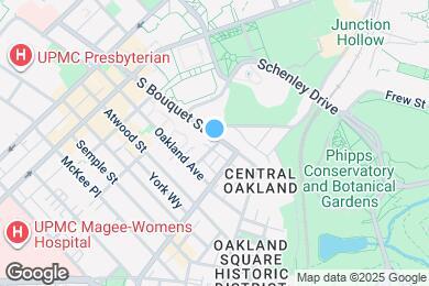 Map image of the property - 340 S Bouquet St