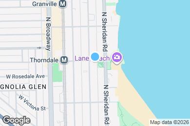 Map image of the property - 5919 N Kenmore Ave