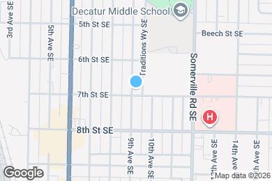 Map image of the property - 1022 9th Ave SE