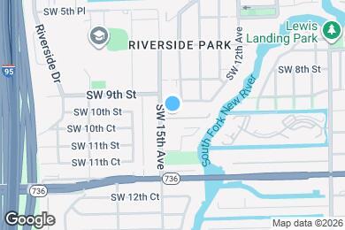 Map image of the property - 1443 SW 10th St