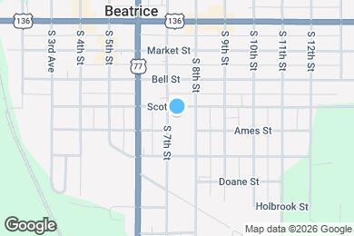 Map image of the property - Stoddard Place Apartments