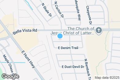 Map image of the property - 962 E Cowboy Cove Trail