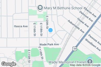Map image of the property - 12021 Ashbury Ave