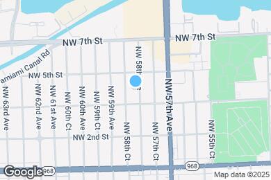 Map image of the property - 360 NW 58th Ave