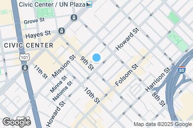 Map image of the property - 1288 Howard St