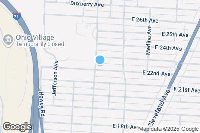 Map image of the property - 1098 E 22nd Ave