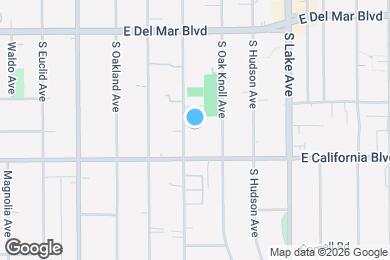 Map image of the property - 518 S El Molino Ave