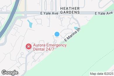 Map image of the property - 14091 E Marina Dr