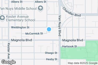 Map image of the property - 5230 Vesper Ave