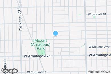 Map image of the property - 3752 W Dickens Ave