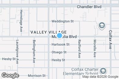 Map image of the property - 12010 Magnolia Blvd