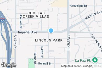 Map image of the property - 4965 Imperial Ave