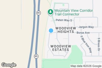 Map image of the property - 5831 S Clear Vista Dr