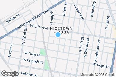 Map image of the property - 3618 N 19th St