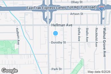 Map image of the property - 3319 Gladys Ave