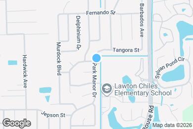 Map image of the property - 877 Park Manor Dr