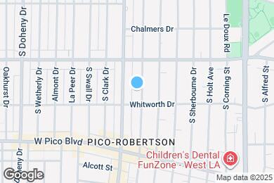 Map image of the property - 1051 S Wooster St