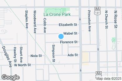 Map image of the property - 636 Florence St