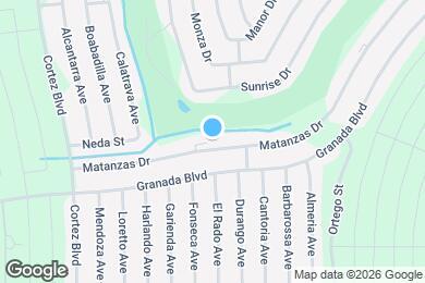 Map image of the property - 6314 Matanzas Dr