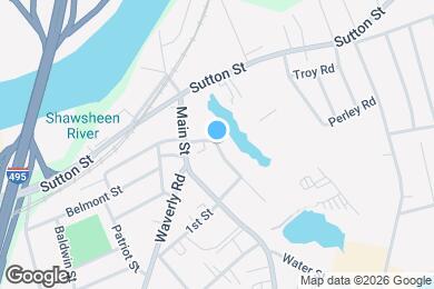 Map image of the property - 25 Saunders St