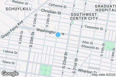 Map image of the property - 1109 S 23rd St