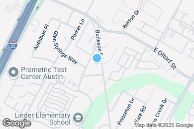 Map image of the property - 2500 Burleson Ct