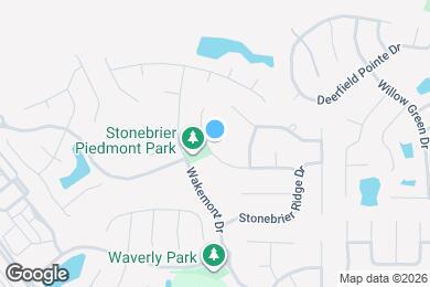 Map image of the property - 2970 Thorncrest Dr
