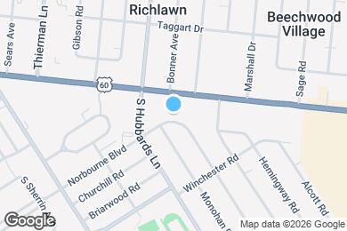 Map image of the property - 215 Norbourne Blvd