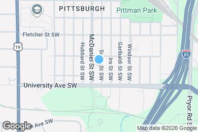 Map image of the property - 1153 Smith St SW