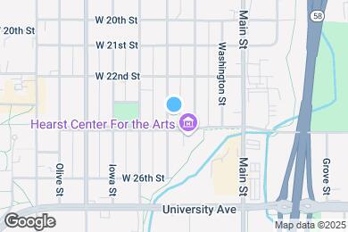 Map image of the property - 2316 Franklin St
