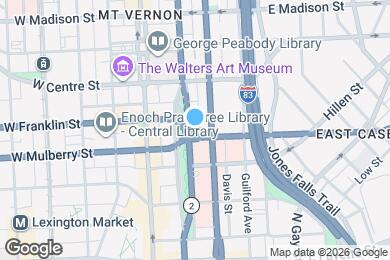 Map image of the property - 415 St Paul St
