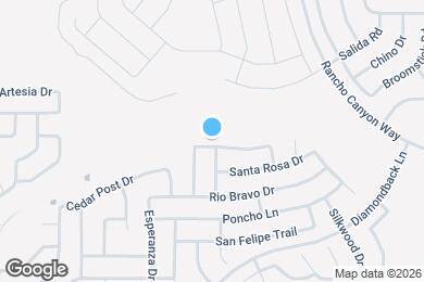 Map image of the property - 856 San Miguel Trail