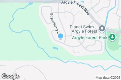 Map image of the property - 8708 Bishopswood Dr