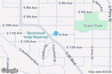 Map image of the property - 828 E 11th Ave