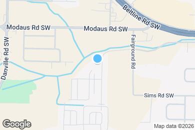 Map image of the property - 2817 Wimberly Dr SW