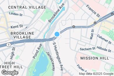 Map image of the property - 886-896 Huntington Avenue