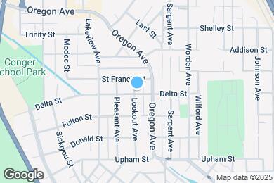 Map image of the property - 801 Delta St